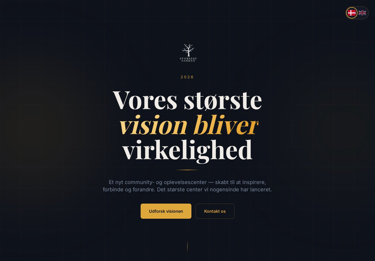 Skærmbillede af Oplevelsescenter