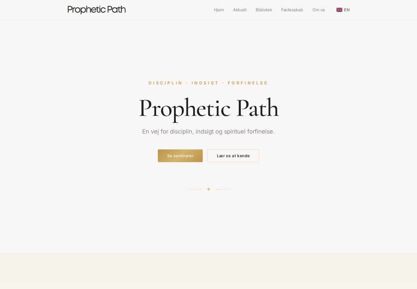 Prophetic Path